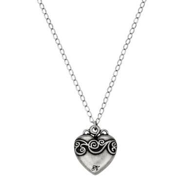 Nff Pining Necklace-black Silver