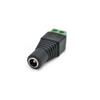 5.5x2.1mm Solderless DC Power Connector Kit: Female Plug & Male to Green Terminal for 12V Surveillance Camera