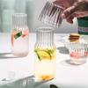 Japanese Transparent Glass Cup for Brewing Tea or Cold Drinks