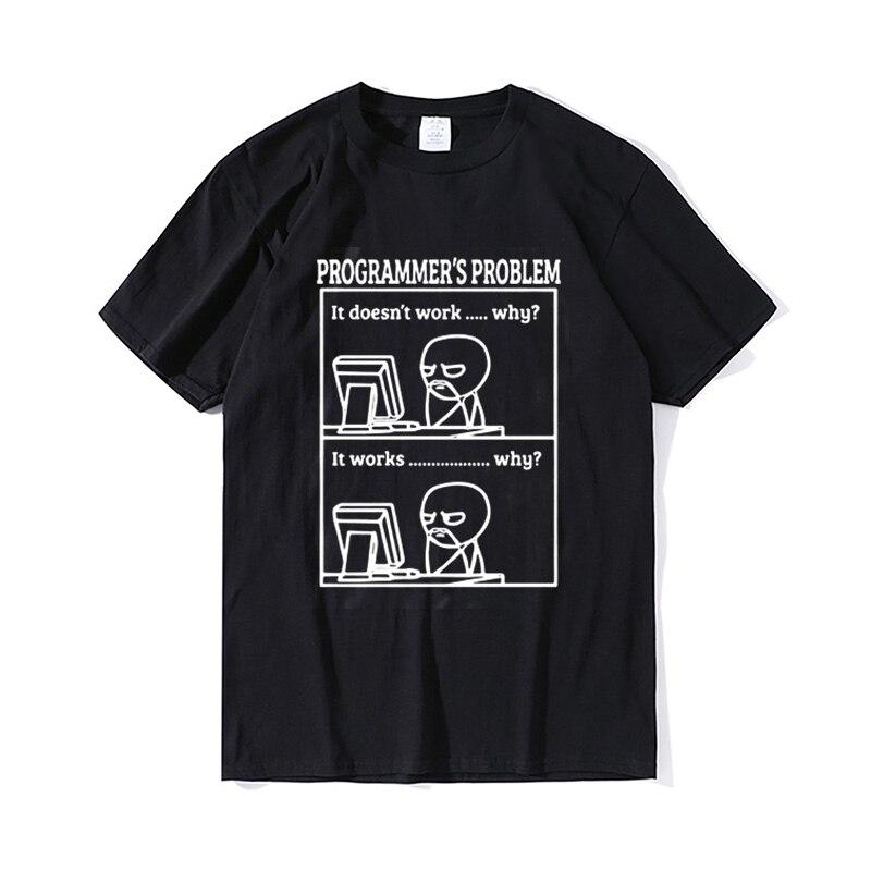 Buy Funny Men's T Shirt Programmer Work 