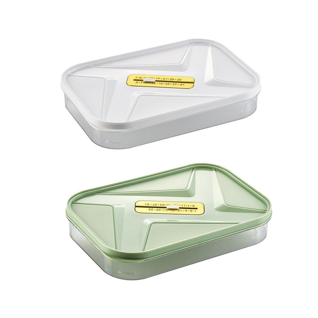 Dumplings Organizer Refrigerator Rectangle Seal Protection Convenient Large