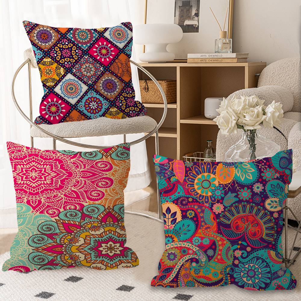 Badik Indonesia Batik Design Pillow Anime Pillow Sofa Bed Head Pillow Cover Cushion Cover 45x45 Cm Fashion