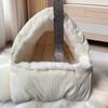 Winter Warm Cat & Dog Bed: Semi-Enclosed, All-Season Pet Nest