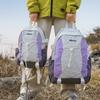 Schoolbag Dopamine Small Waterproof Backpack Outdoor Student Travel School Bag Women's Hiking Backpack Men's Light Travel