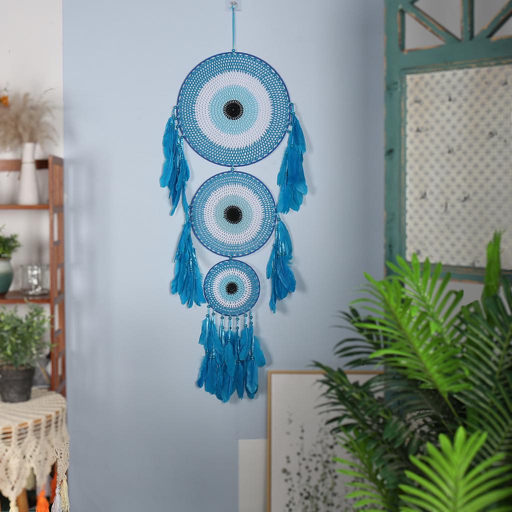 Bohemian Large Dream Catcher Handwoven Feather Dream Catcher Interior Decoration Dream Catcher
