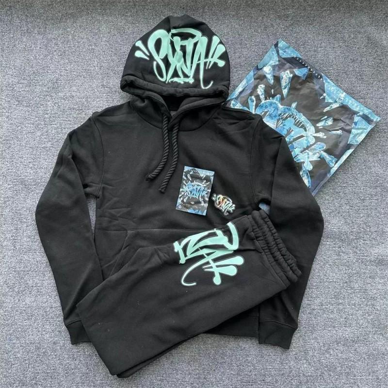 Set trening joggers cu hanorac supradimensionat și imprimeu grafic Y2K Unisex Streetwear Toamnă Ținută Casual