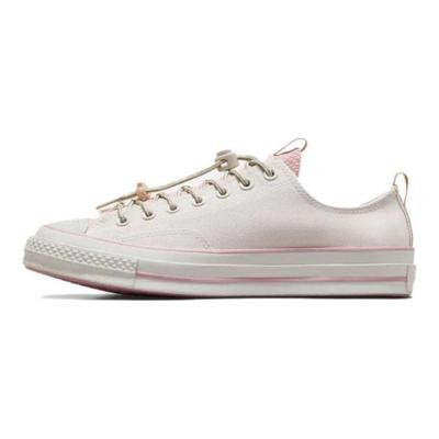 Chinelos Unisex Chuck 70 Versátil de Cano Baixo Espadrilles Branco Rosa