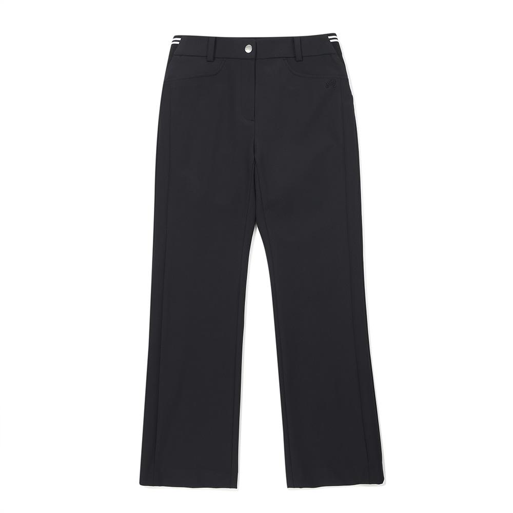 MALBON GOLF Women'S Semi-Bootcut Golf Pants Black (Woman)