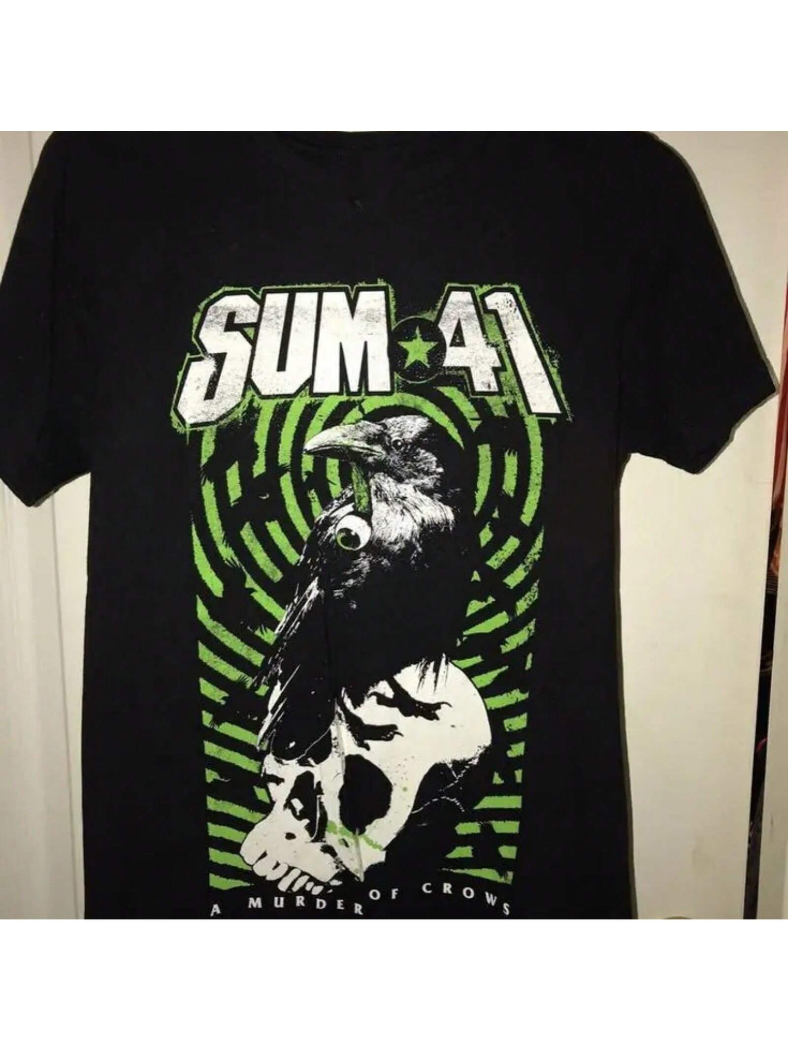 Rare Sum 41 Album Black Cotton All Size T-Shirt Gift For Friend TT356 S
