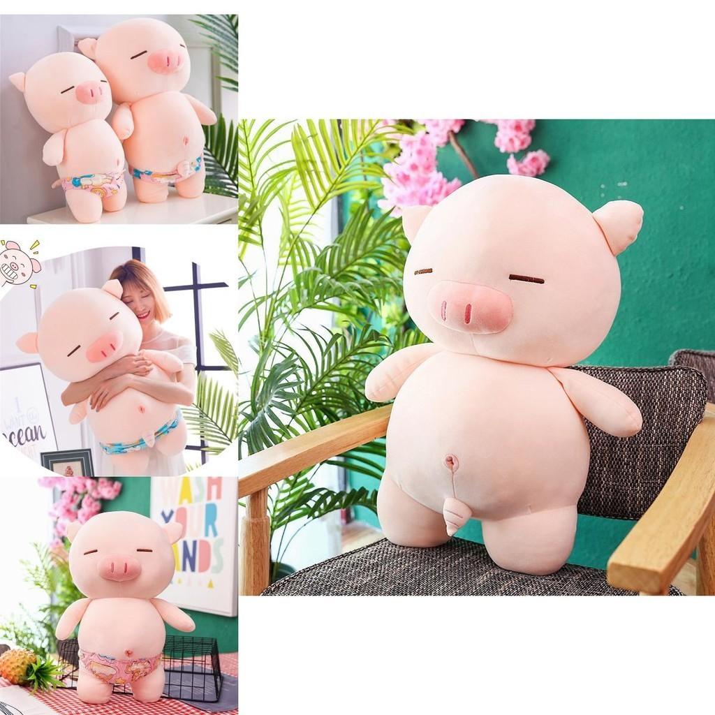Soft And Squishy Plush Pig Toy Perfect Beach Companion For Girls Funny Gift Idea