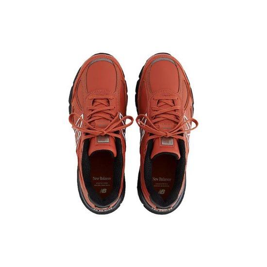 New Balance 990v4 Made In USA Mahogany Black Men Sneakers Red U990RB4