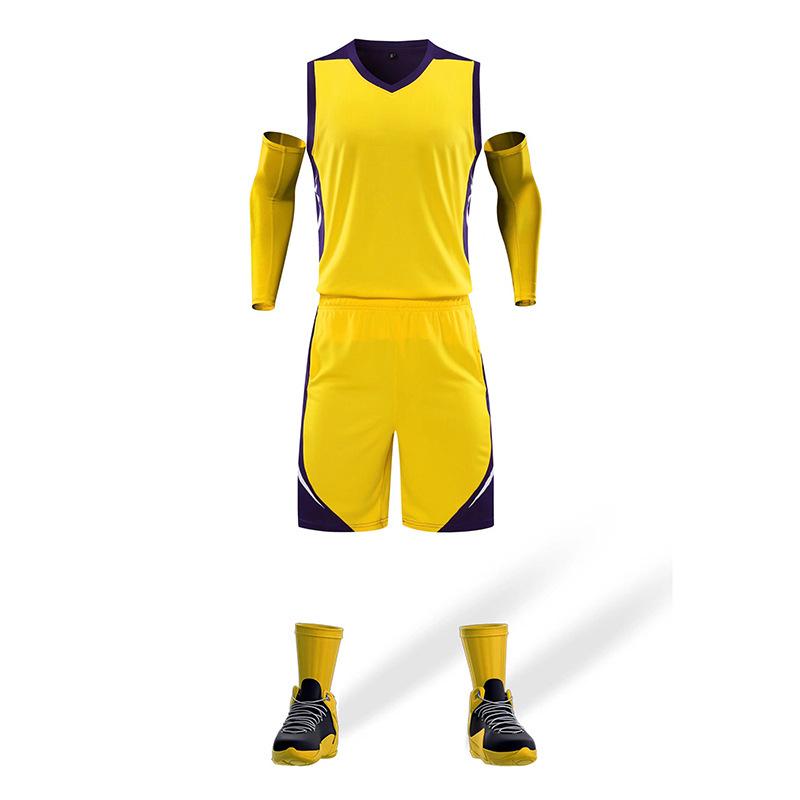 Summer Basketball Vest and Quick-Dry Jersey Set for Students