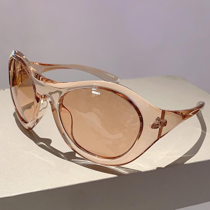 Oversized  Punk Big Frame Vintage Sunglasses Women For Men Luxury Brand Designer Sun Glasses Popular Fashion Future Shades Uv