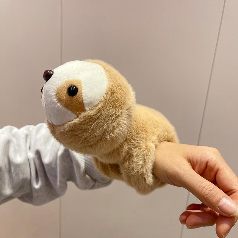 Capybara Plush Sweet Wristband Toy Adorable Stuffed Animal Figure With Filling Soft