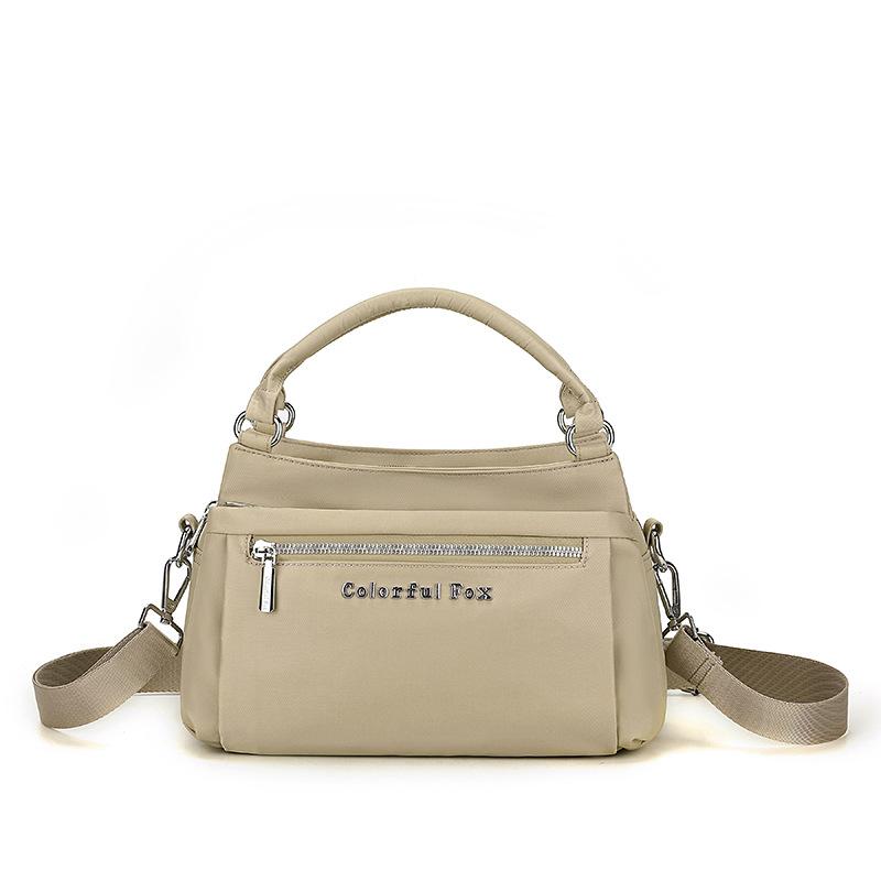 Women's fashion handbag trendy shoulder bag multi-layer anti-splash messenger bag