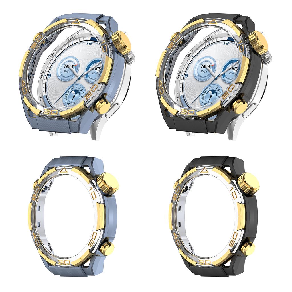 Dla Huawei Watch GT 5 46mm Etui Puste Wzornictwo Twarda Osłona Ochronna z PC Odporna na Zarysowania