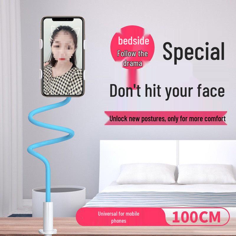 Adjustable Gooseneck Phone Holder for Bedside or Desk