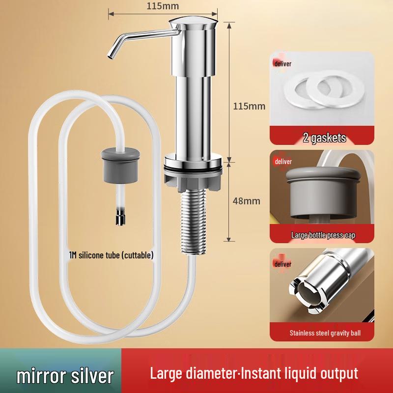 

OLOEY Universal Kitchen Sink Soap Dispenser