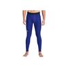 Under Armour HeatGear Moisture Wicking Letter Ventilated Tight Knit Sports Pants Men Pants Royal-Blue 1361586-400
