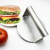 Stainless Steel Hamburger Meat Press Circular Square Press Patty Maker Mold  Grill