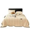 Striped Warm Blankets Soft Sofa Blankets High Quality Quilt  Autumn Winter