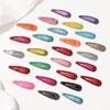 24 ks Kawaii Geometrické Kovové Sponky do Vlasů Sada pro Ženy Dívky Sponky do Vlasů Sponky do Vlasů Špendlíky Barrettes Doplňky Sponka do Vlasů Ozdoba do Vlasů