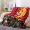 Adventure Games R-Red HD Print Blanket, For Sofa Travel Hiking Picni Bed Beding Flannel Blanket And Birthday Gift