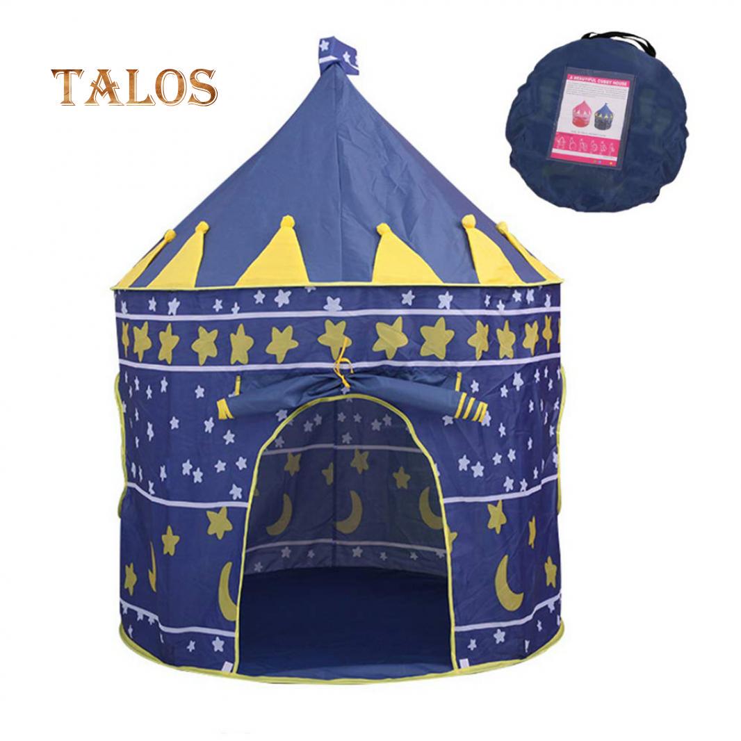 

Детская игровая палатка синий