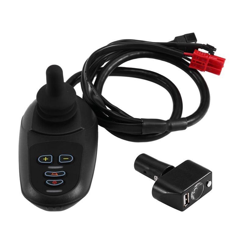 A13Z-Electric Wheelchair Controller Joystick Wheelchair Controller Wheelchair USB Lamp