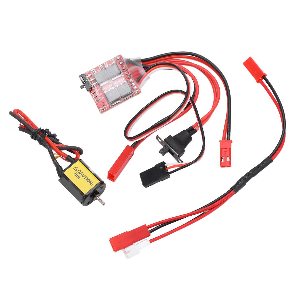 Brushed RC Motor 030 88T High Torque RC Motor with 30A ESC for 1 24 RC Crawler Car