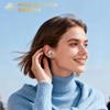 Pink TWS Earbuds with Transparent Charging Case Bluetooth Wireless Headphones ANC Noise Cancelling Long Battery Life