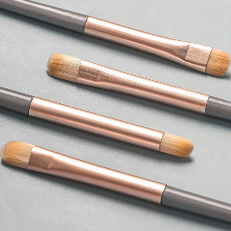 3pcs Makeup Brush Set Eyeshadow Brush Soft Mini Size Blusher Concealer Brushes Portable Cosmetic Applicators Foundation Brush
