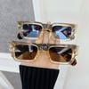 Fashion Square Sunglasses Women Men Brand Designer Trendy Sun Glasses Female Outdoor Beautiful Travel