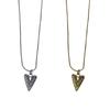 Stainless Steel Heart Necklace Female Temperament Niche Snake Bone Collarbone Chain Student Adjustable Chain Jewelry