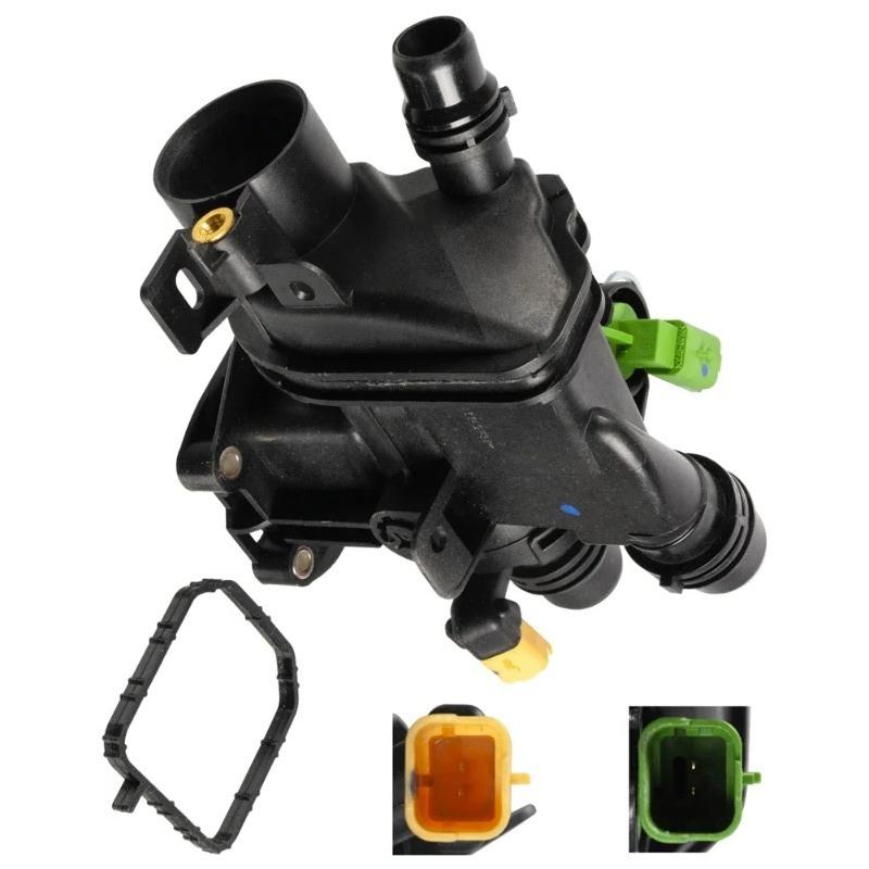 9807198480 Coolant Thermostat Housing For Peugeot 208 308 Ctiroen C3 Picasso C4 DS3 1.2 THP Brand New 9807119880