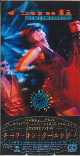 

CD CANDI - Keeps On Turning VIDP20PROMO VICTOR Japan Japanese Pop/Rock Used