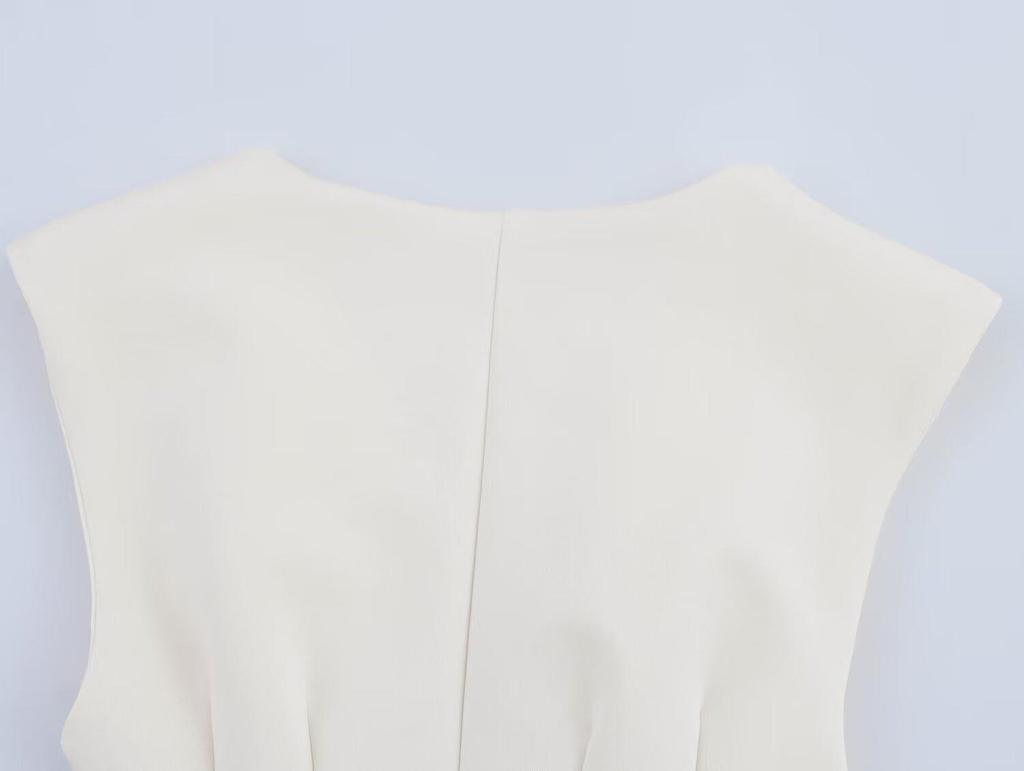 Spring 2025 Women's Double-Sided Vest and Casual Pants - European & American Style