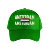 Berretto da Baseball in Cotone Lavato Vintage Amsterdam Berretto da Baseball Moda Unisex Cappello da Sole Donna Sport all'Aperto Cappellino Snapback