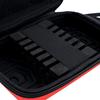 CUESOUL BEAST Darts Case Steel Tip Big Darts Carrying Storage Fit Dart Red Case for 6 Darts (for Tip/Soft Darts), (for Tips, Shafts, Flights,
