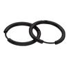 1 Paar Edelstahl Mode Punk Unisex Ohr Hoop Kreis Ohrringe Schmuck Geschenk