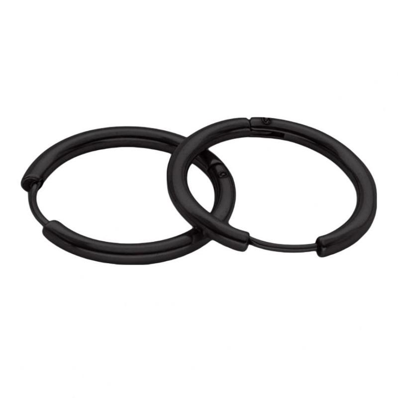 1 Paar Edelstahl Mode Punk Unisex Ohr Hoop Kreis Ohrringe Schmuck Geschenk