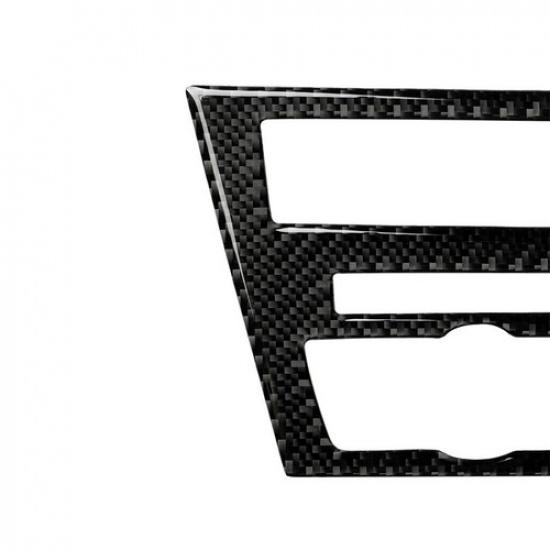 Carbon Fiber Console CD Control Panel Trim Cover For BMW 5 Series 10-16 GT F07