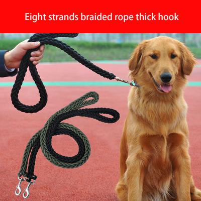 Hundeleine für effektives Training und bequemes Spazierengehen, starkes und haltbares Geflecht, geeignet für große Hunde, Hundetrainingsleine