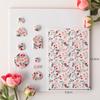 Polymer Clay Watercolor Transfer Paper Engraving Printing Modeling Decorative Paper Soft Pottery Earrings Jewelry Coloring Tools