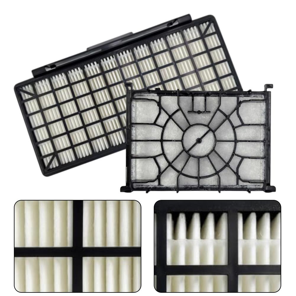 Filter Set HEPA Filter with Motor Filter for Siemens Vacuum Cleaner VSFor Q5X1230 Compatible with For Q5 0 Series