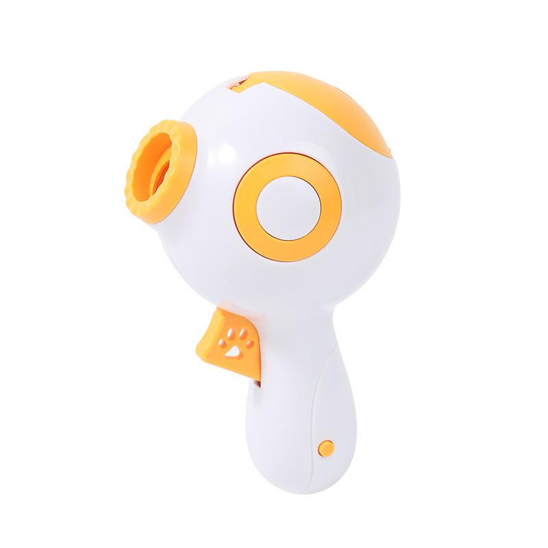 

Новая игрушка для питомца многофункциональная собака кошка универсальная тренировочная метательная пушка лазерная игрушка интерактивный артефакт 15.5*8.5*9cm оранжевый