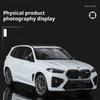1:18 Alloy Diecasting BMW X5M Models Cars Toy Wheel Steering Miniature Vehicles 6 Doors Opened Car Model Boys Educational Toys