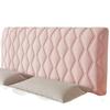 Lux Quilted Bed Headboard Cover: Thick, Soft Padding for Wood Backrest – Universal, All-Season Dust Cover.