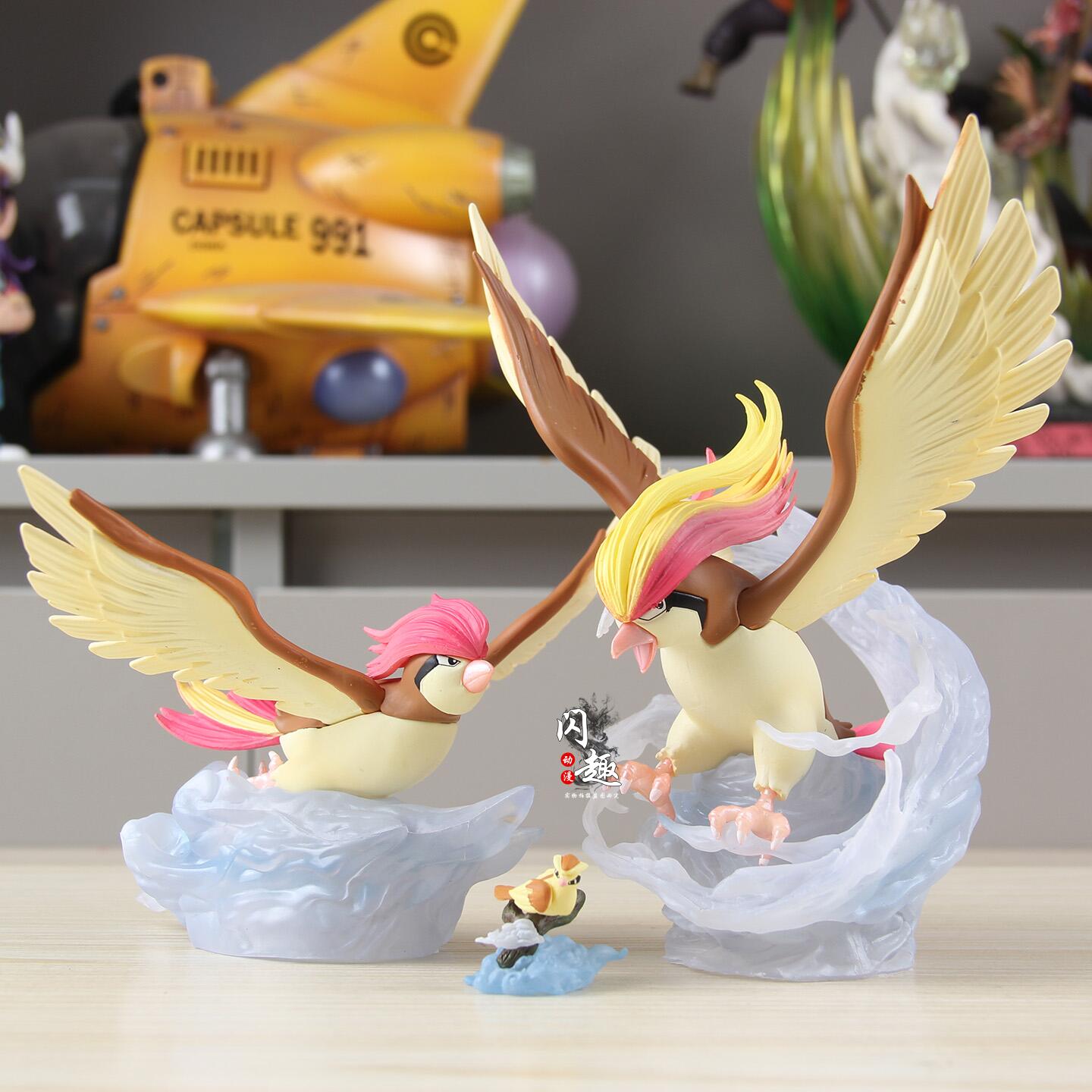 

in stock 10cm Pidgeotto Figure Pokemon Action Figures Pvc Statue Model Collection Desk Decoration Doll Toys For Kids Birthday no box