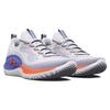 Under Armour Women's Flow Dynamic Training Shoes White Baja Blue 3026107-100